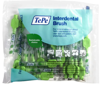 TePe brushes - green - 20 pack - size 5